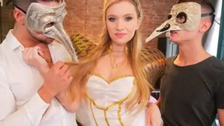 Proxy Paige: Busty Angel Piaff receives MMF
