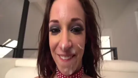 Jada Stevens cum on face video