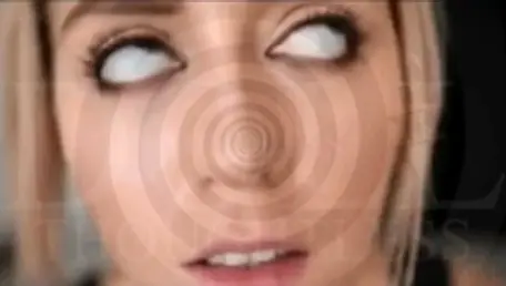 Fucking in company with bimbo doll