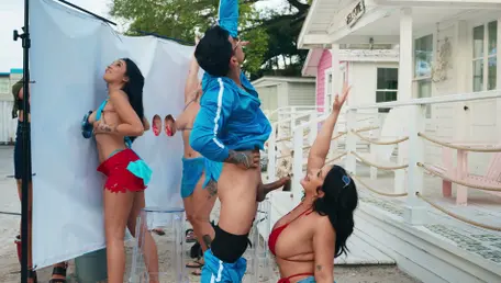 Frat Party Flop Leads To Wild College Fuck
