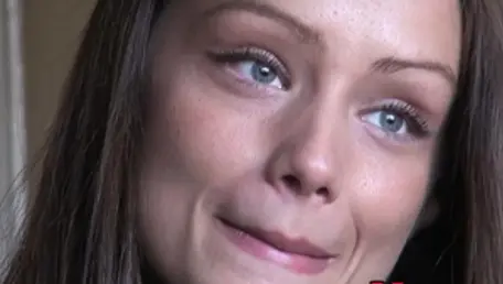 Cum in mouth at the audition together with blonde hair